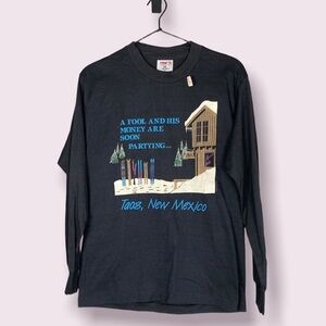 Vintage Taos New Mexico ski tee